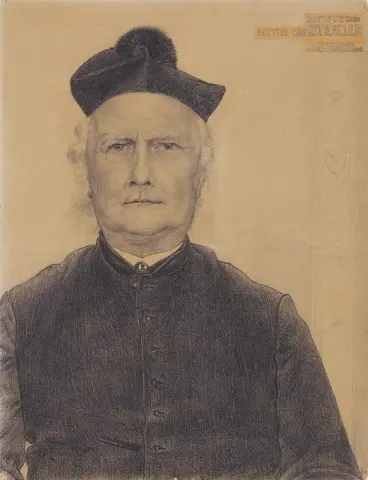 Retrato del pastor Van Straelen 1902