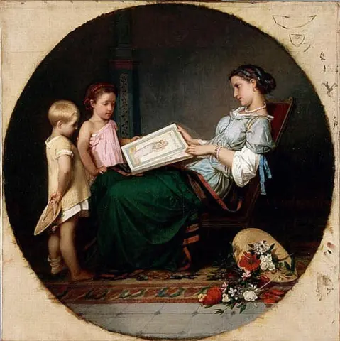 La Lecon 1854