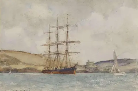 Kolmimestari makaamassa St Catherine S Castle Foweyssa 1923
