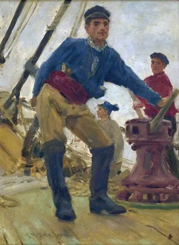 Capstanissa espanjalaisella prikaatilla 1889