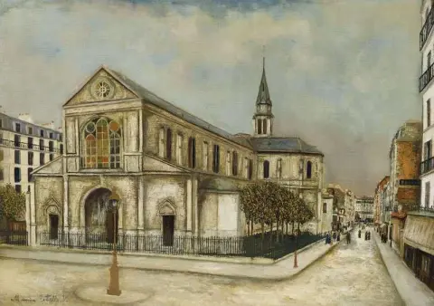 Iglesia de Notre-Dame de Clignancourt Ca. 1911
