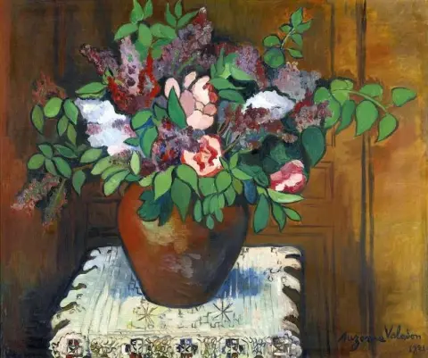 مزهرية زهور 1921