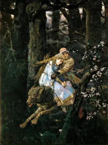 Prins Ivan om den grå vargen 1889