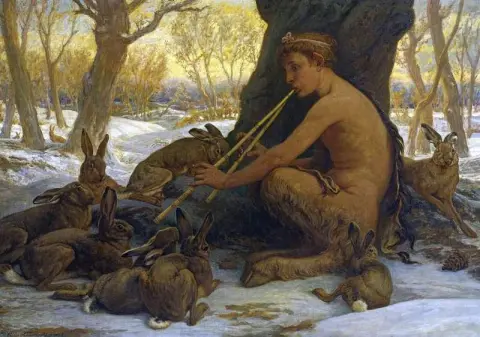 Marsyas förtrollar hararna