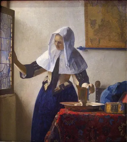 Giovane donna alla brocca