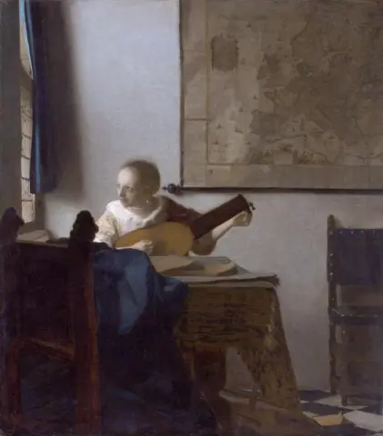 La donna con il liuto