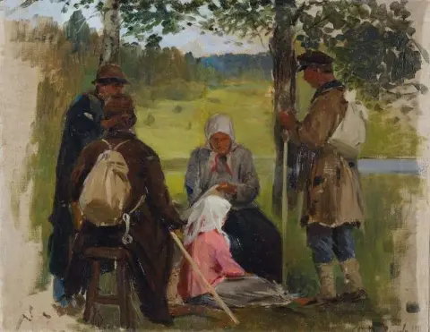 Остановка отдыха 1889 г.