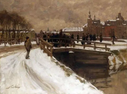 De Sneeuw의 Amsterdamse Stadhouderskade에서 출발