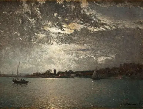 Moonlight Over Stockholm