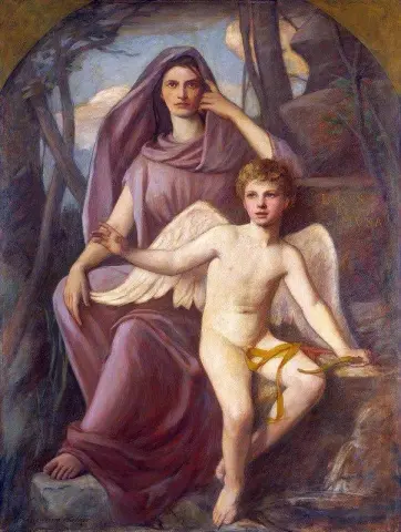 Eros och Musa 1903