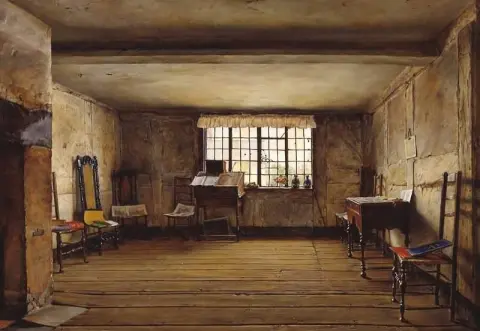 Το Δωμάτιο όπου Γεννήθηκε ο Σαίξπηρ 1853