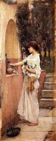 Et romersk offer ca. 1890