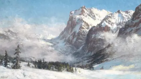 Ein Blick auf Wetterhorn