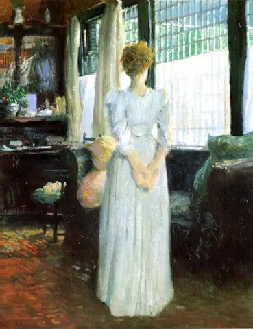 I vardagsrummet ca 1890