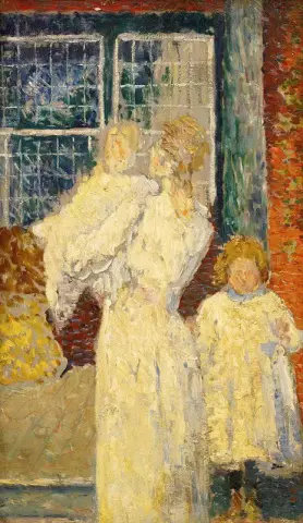 På verandan 1891