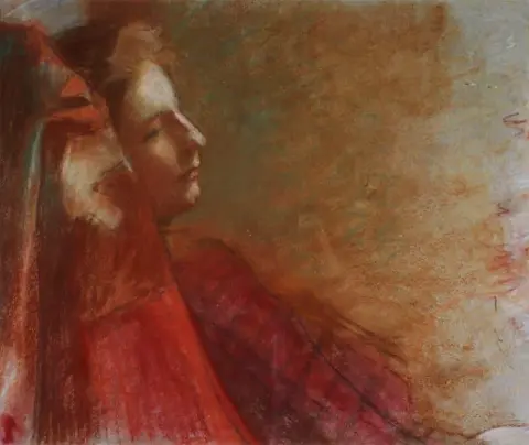Porträtt av Dagny Juel Przybyszewska 1899