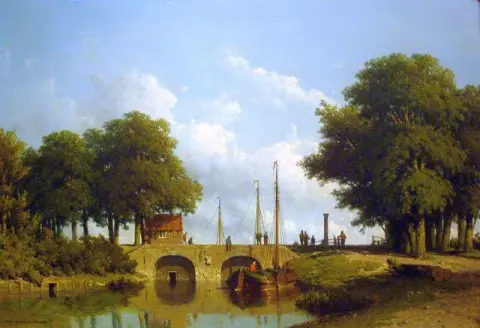 Landscape With Sluice