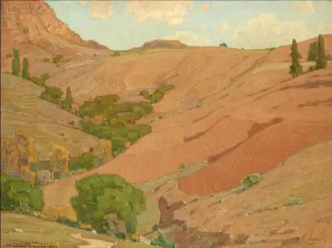 Een Californisch landschap 1937