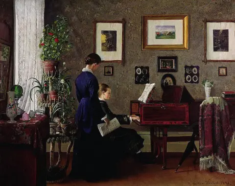 Musikunterricht 1881