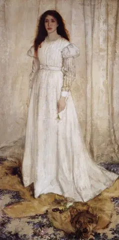 Symfoni i hvitt nr. 1 Den hvite jenta 1862