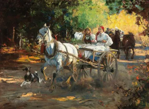 En munter trenerreise