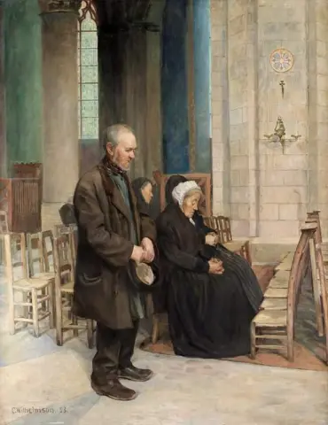 At Mass In St. Germain Des Pres