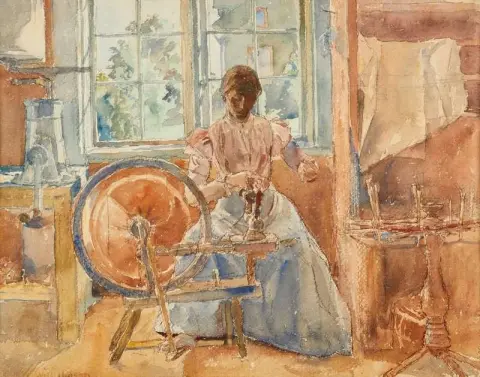 At The Spinning Wheel