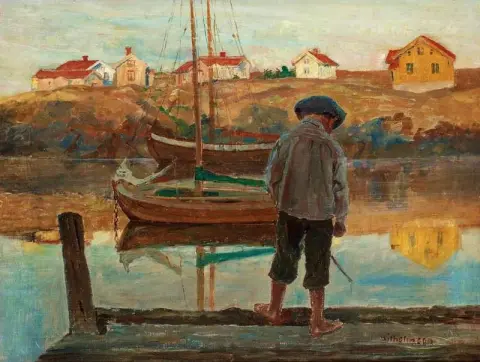 Boy Fishing