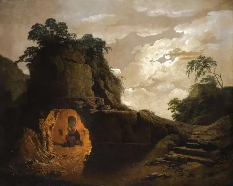 Могила Вергилия С. при лунном свете 1779 г.