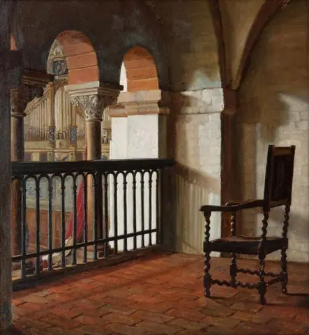 Fra Ribe Domkirke 1875