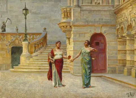 Hotel De Ville a La Rochelle con Justitia Og Misericordia 1895