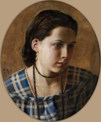Ritratto di Vilhemine Erichsen