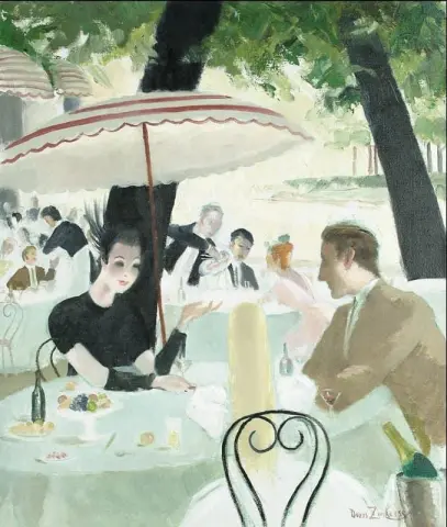 Escena del café
