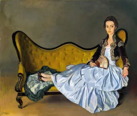 Porträtt av Senora De Garay