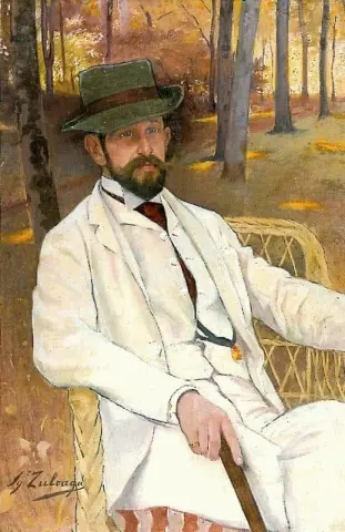 Porträtt av greven av Villamarciel ca 1893