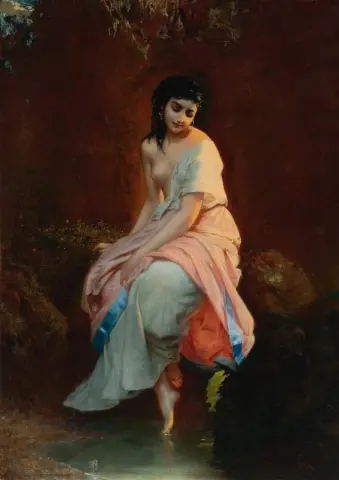 "The Bather - 1880/90's"