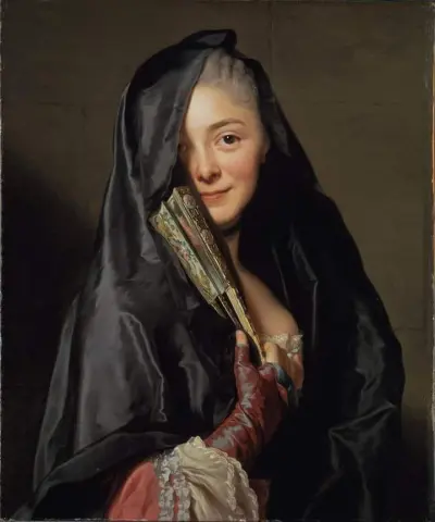 The Lady With The Veil - (1768)
