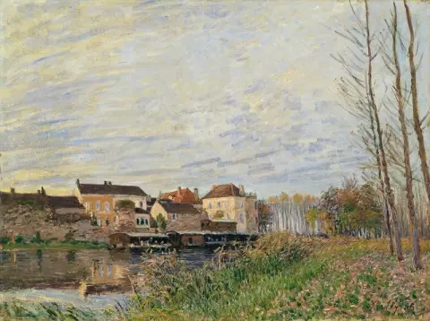 Ilta Moretissa, lokakuun lopussa 1888