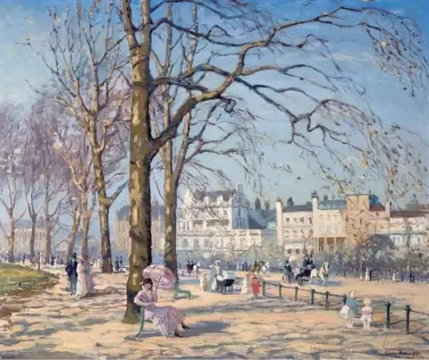 Primavera a Hyde Park - (ca. 1910)