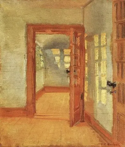 "Interieur, Brondums Annex - 1917"