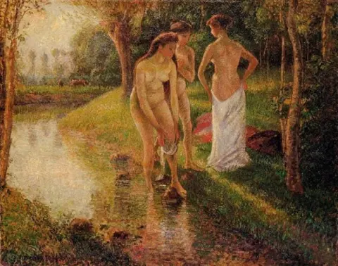 Bañistas, 1898