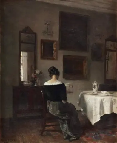 "아침 식탁에서 - 1891"