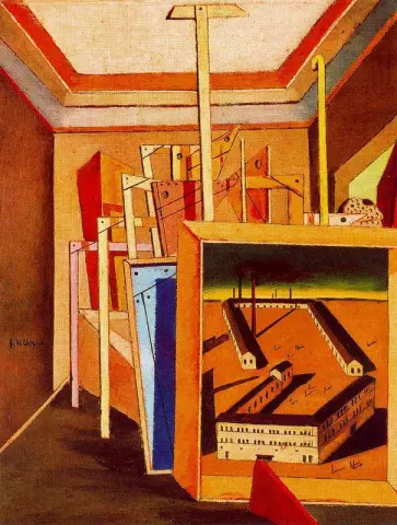 Interior metafísico del estudio.
