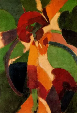 Woman with a Parasol or La Parisienne