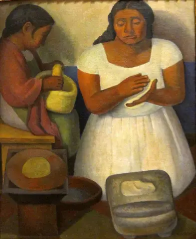 Fazendo tortilhas - Haciendo Tortillas - Moma