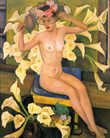 Nu Com Flores