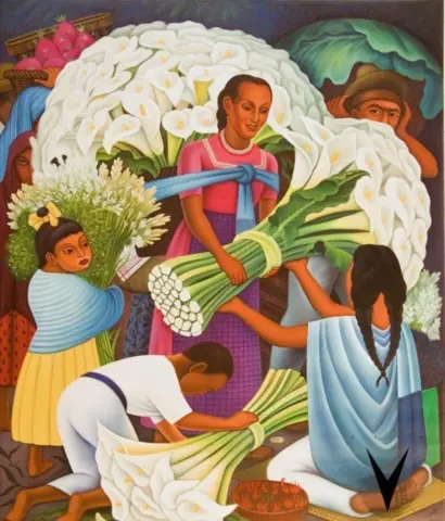 O vendedor de flores 1935