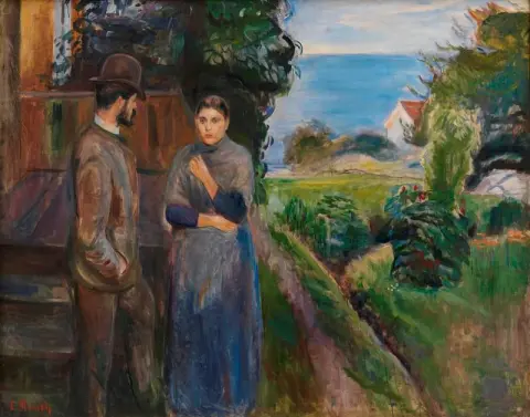 Evening Talk, 1889