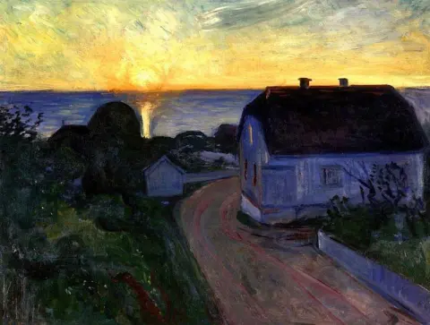 Sunrise In Asgardstrand