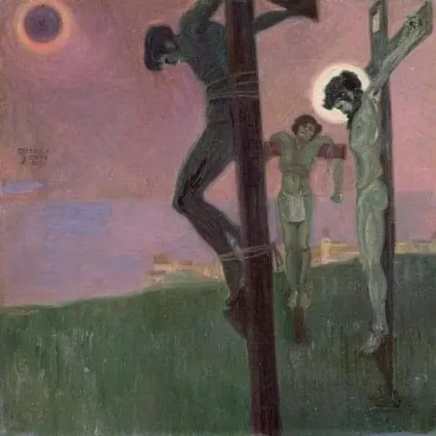 Crucifixión con sol oscurecido 1907